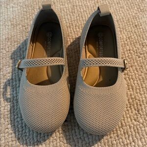 Comfortable Kids Mary Jane Shoes - Gray